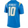 Justin Herbert Los Angeles Chargers Nike Team Legend Player Performance Top – Pulverblau