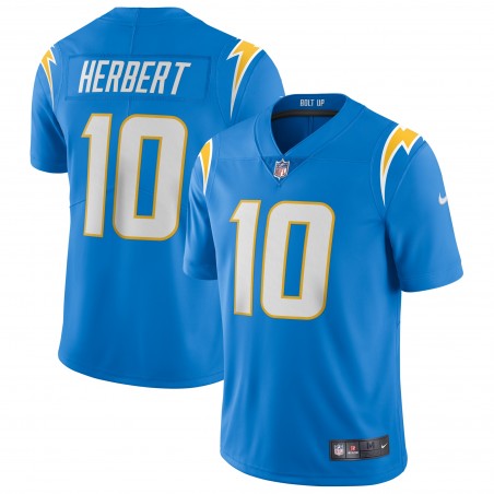 Justin Herbert Los Angeles Chargers Nike Vapor Limited Trikot – Pulverblau