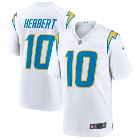 Justin Herbert Los Angeles Chargers Nike Spieltrikot – Weiß