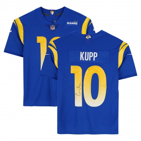 Cooper Kupp Los Angeles Rams signiertes authentisches Nike Royal Limited-Trikot der Fanatics