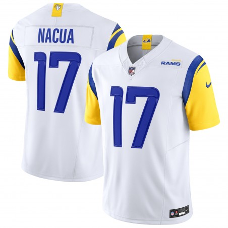 Puka Nacua Los Angeles Rams Nike Vapor F.U.S.E. Limitiertes Trikot – Weiß