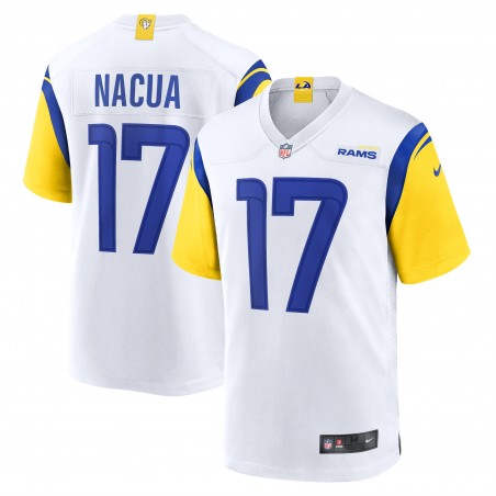 Puka Nacua Los Angeles Rams Nike Spieltrikot – Weiß