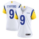 Matthew Stafford Los Angeles Rams Nike Damen-Spielertrikot – Weiß