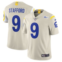 Matthew Stafford Los Angeles Rams Nike Vapor Limited Trikot – Knochen