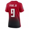 Michael Penix Jr. Atlanta Falcons Nike Damen-Ausweichtrikot – Rot