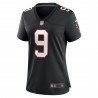 Michael Penix Jr. Atlanta Falcons Nike Throwback-Spieltrikot für Damen – Schwarz