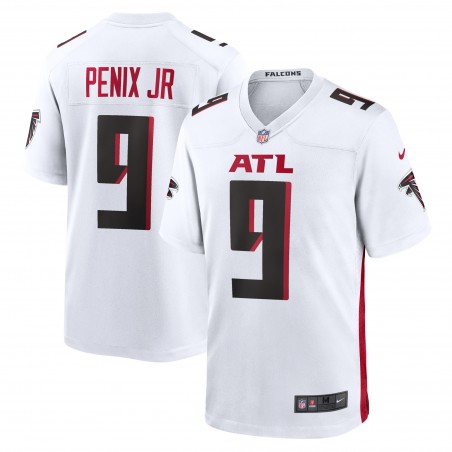 Michael Penix Jr. Atlanta Falcons Nike Spieltrikot – Weiß