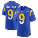 Matthew Stafford Los Angeles Rams Nike Super Bowl LVI Bound Game Patch-Trikot – Royalblau