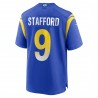 Matthew Stafford Los Angeles Rams Nike Super Bowl LVI Bound Game Patch-Trikot – Royalblau