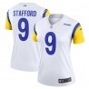 Matthew Stafford Los Angeles Rams Nike Alternate Legend Player Performance-Oberteil für Damen – Weiß