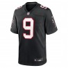 Michael Penix Jr. Atlanta Falcons Nike Throwback-Spieltrikot – Schwarz