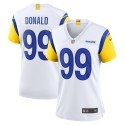 Aaron Donald Los Angeles Rams Nike Damen-Ausweichtrikot – Weiß