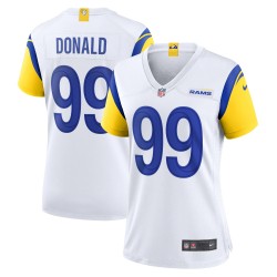 Aaron Donald Los Angeles Rams Nike Damen-Ausweichtrikot – Weiß