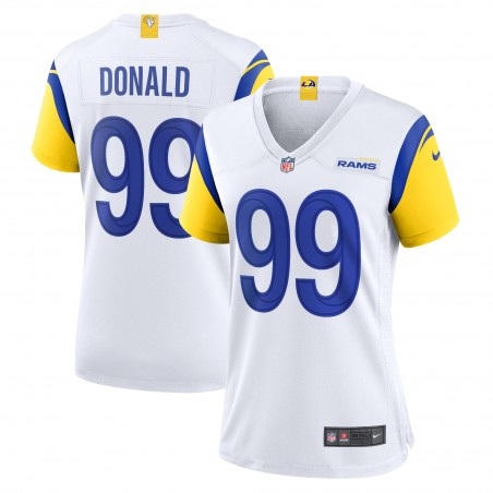 Aaron Donald Los Angeles Rams Nike Damen-Ausweichtrikot – Weiß