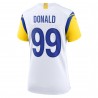 Aaron Donald Los Angeles Rams Nike Damen-Ausweichtrikot – Weiß