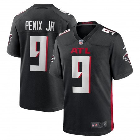 Michael Penix Jr. Atlanta Falcons Nike Spieler-Spieltrikot – Schwarz