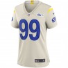 Aaron Donald Los Angeles Rams Nike Damen-Spielertrikot – Creme