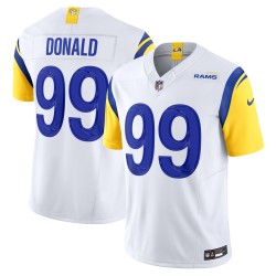 Aaron Donald Los Angeles Rams Nike Vapor F.U.S.E. Limitiertes Trikot – Weiß