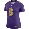 Lamar Jackson Baltimore Ravens Nike Alternate Legend Player Performance-Oberteil für Damen – Lila