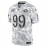 Aaron Donald Los Angeles Rams Nike 2024 Salute to Service Retired Player Limited Trikot – Arctic Camo