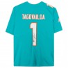 Tua Tagovailoa Miami Dolphins Fanatics Authentisches handsigniertes Aqua Nike Limited Trikot