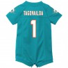 Tua Tagovailoa Miami Dolphins Nike Strampler-Trikot für Neugeborene und Kleinkinder – Aqua