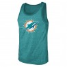 Tua Tagovailoa Miami Dolphins Majestic Threads Name & Number Tri-Blend Tank Top – Aqua