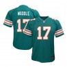 Jaylen Watscheln Miami Dolphins Nike Youth Alternate Player Game Jersey - Aqua