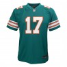 Jaylen Watscheln Miami Dolphins Nike Youth Alternate Player Game Jersey - Aqua