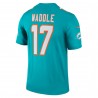 Jaylen Watscheln Miami Dolphins Nike Team Legend Player Performance Top - Aqua