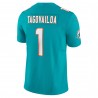 Tua Tagovailoa Miami Dolphins Nike Vapor F.U.S.E. Limitiertes Trikot – Aqua