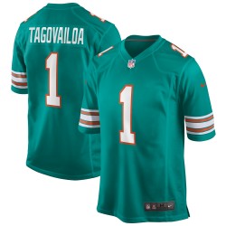 Tua Tagovailoa Miami Dolphins Nike Alternatives Spieltrikot – Aqua