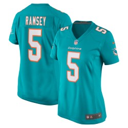 Jalen Ramsey Miami Dolphins Nike Damen-Spielertrikot – Aqua