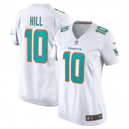 Tyreek Hill Miami Dolphins Nike Damen-Spielertrikot – Weiß