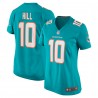 Tyreek Hill Miami Dolphins Nike Damen-Spielertrikot – Aqua