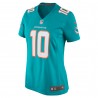 Tyreek Hill Miami Dolphins Nike Damen-Spielertrikot – Aqua