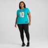 Tyreek Hill Miami Dolphins Nike Damen-Spielertrikot – Aqua