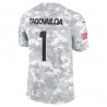 Tua Tagovailoa Miami Dolphins Nike 2024 Salute to Service Limited Trikot – Arctic Camo