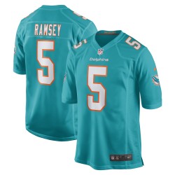 Jalen Ramsey Miami Dolphins Nike Team Color Game Trikot – Aqua