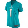 Tua Tagovailoa Miami Dolphins Nike Damen-Spieltrikot – Aqua