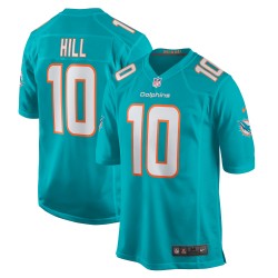 Tyreek Hill Miami Dolphins Nike Jugend-Spieltrikot – Aqua