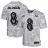 Lamar Jackson Baltimore Ravens Nike Jugend 2024 Salute to Service Spieltrikot – Arctic Camo