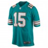 Jaelan Phillips Miami Dolphins Nike Alternatives Spieltrikot – Aqua