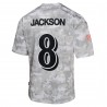 Lamar Jackson Baltimore Ravens Nike Jugend 2024 Salute to Service Spieltrikot – Arctic Camo