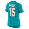 Jaelan Phillips Miami Dolphins Nike Game Player-Trikot für Damen – Aqua