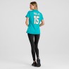 Jaelan Phillips Miami Dolphins Nike Game Player-Trikot für Damen – Aqua