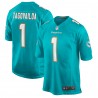 Tua Tagovailoa Miami Dolphins Nike Spieler-Spieltrikot – Aqua