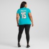 Jaelan Phillips Miami Dolphins Nike Game Player-Trikot für Damen – Aqua