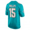 Jaelan Phillips Miami Dolphins Nike Game Player-Trikot – Aqua