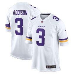 Jordan Addison Minnesota Vikings Nike Auswärtsspieltrikot – Weiß